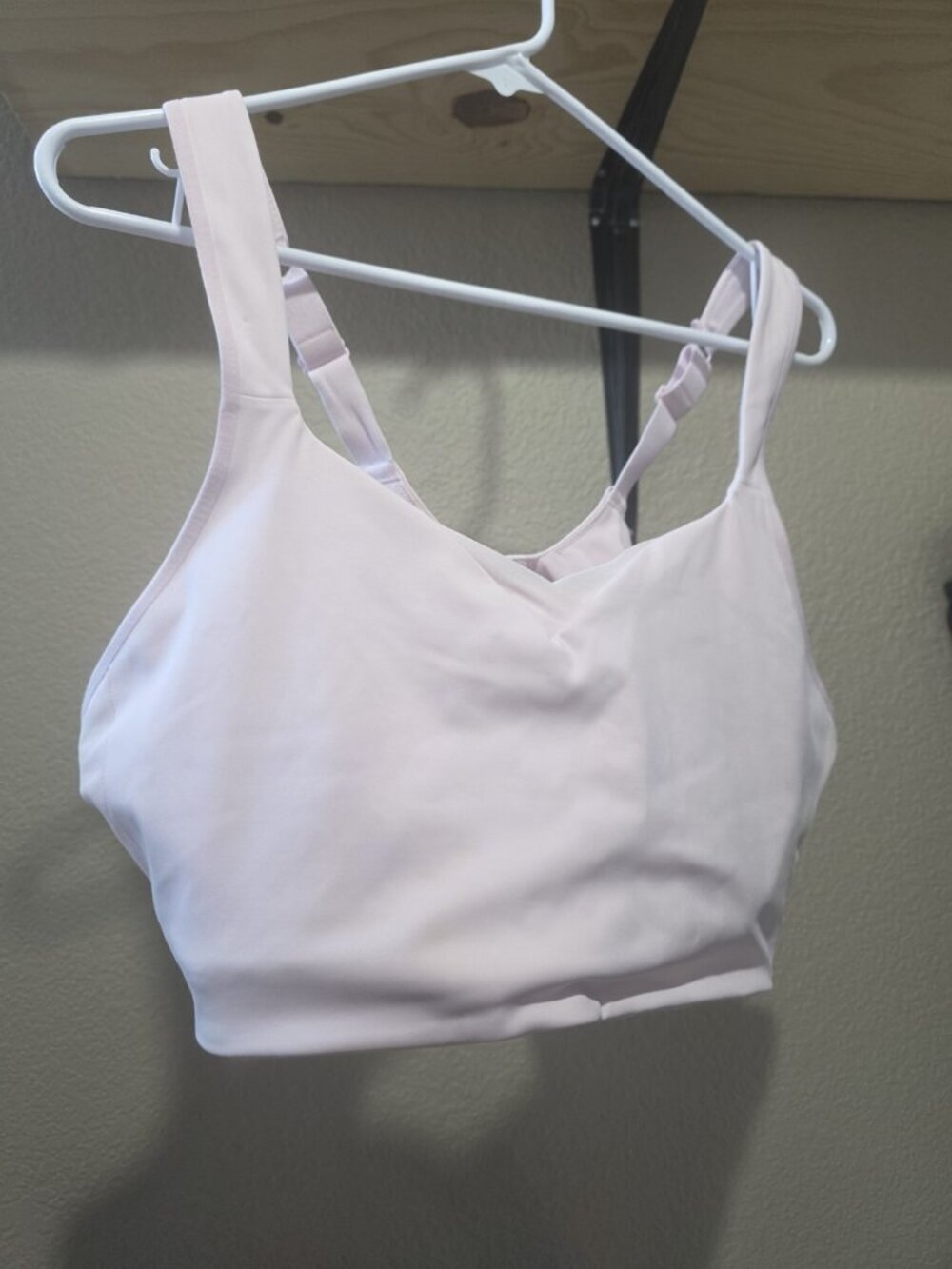 Brooks Drive Convertible Sports Bra Light Pink Women's Size 40E